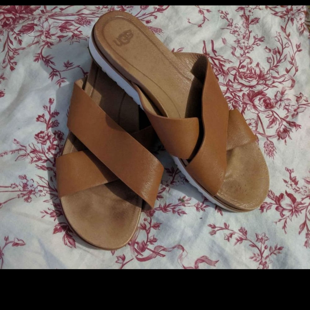 UGG Kari Leather Sandals